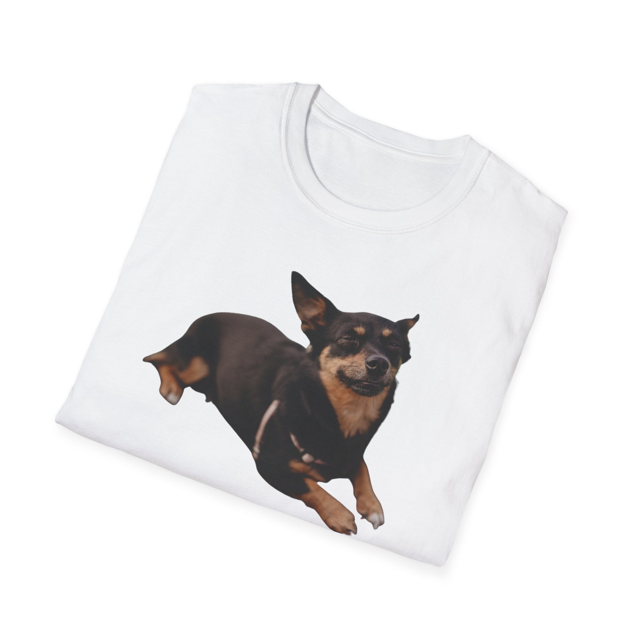 Cute Dog Smiling Unisex T-Shirt