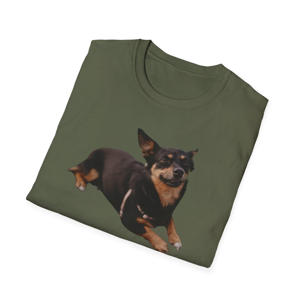 Cute Dog Smiling Unisex T-Shirt
