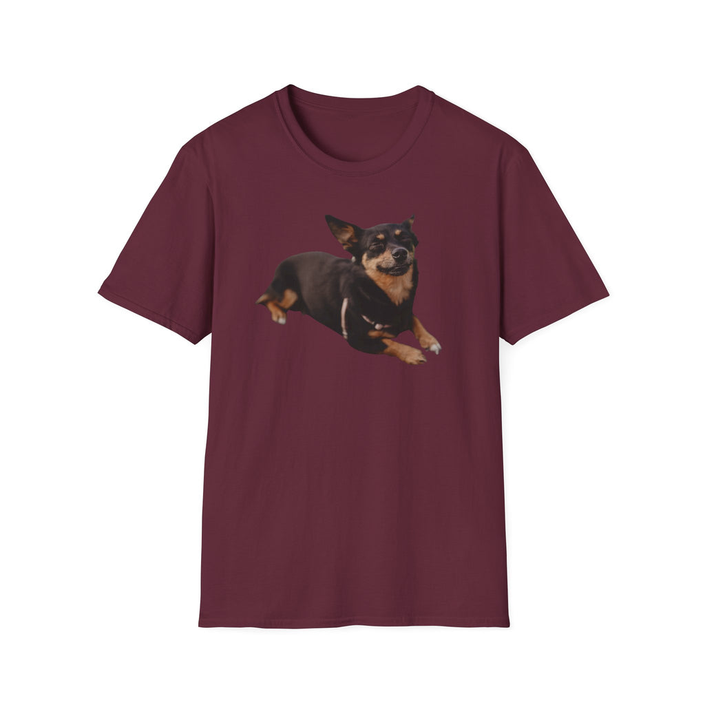 Cute Dog Smiling Unisex T-Shirt