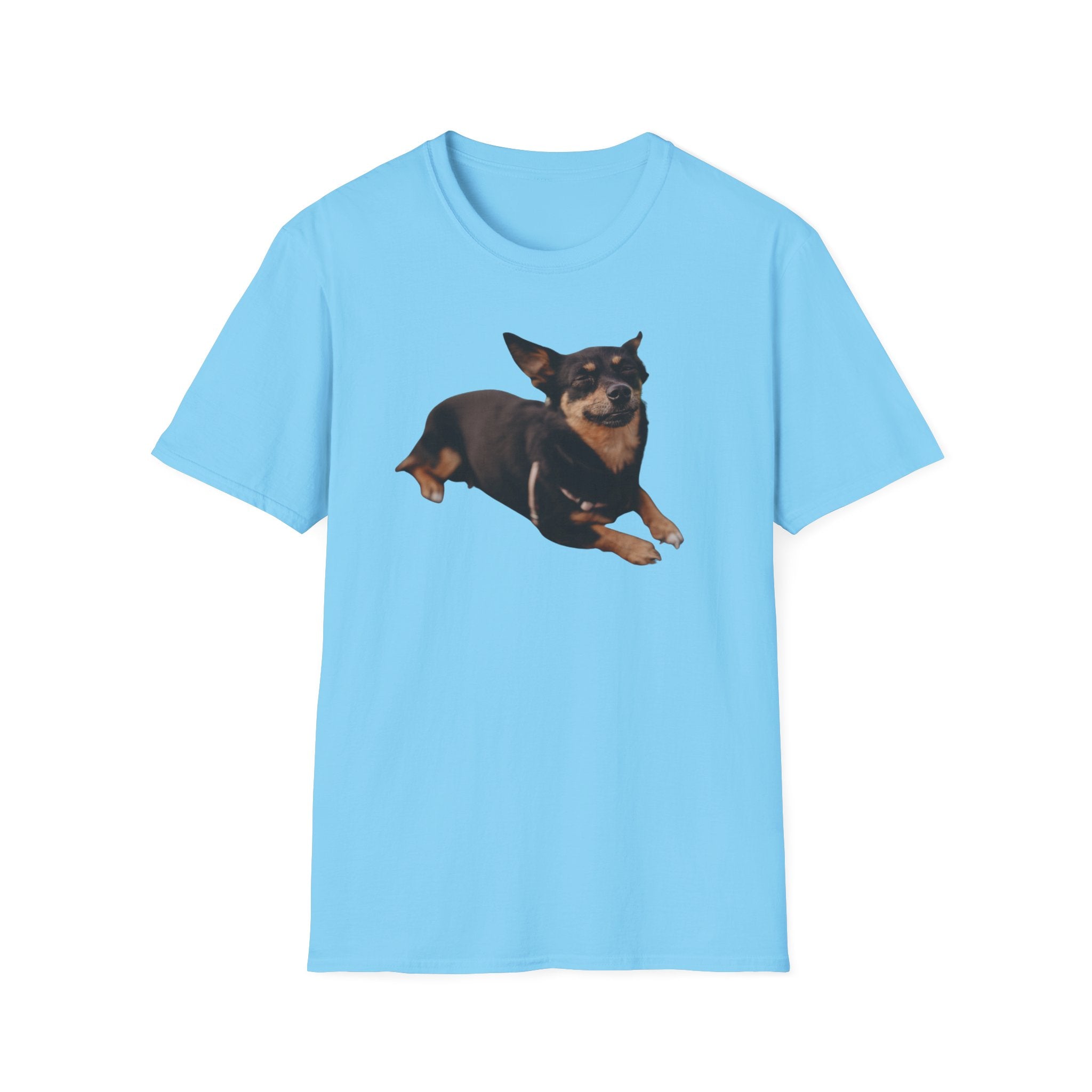 Cute Dog Smiling Unisex T-Shirt