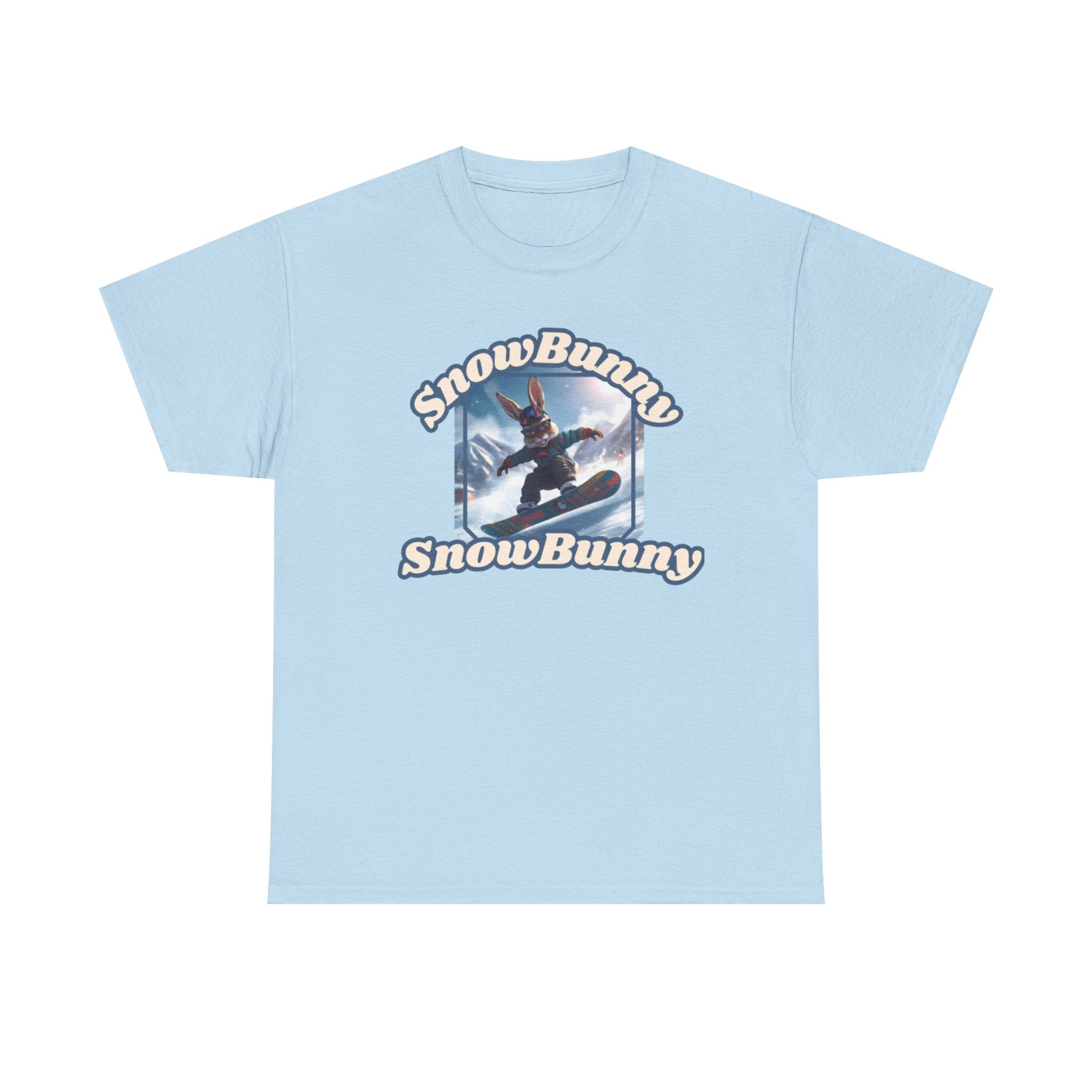 SnowBunny Snowboard Tee — Snowboarding Funny Graphic T-Shirt
