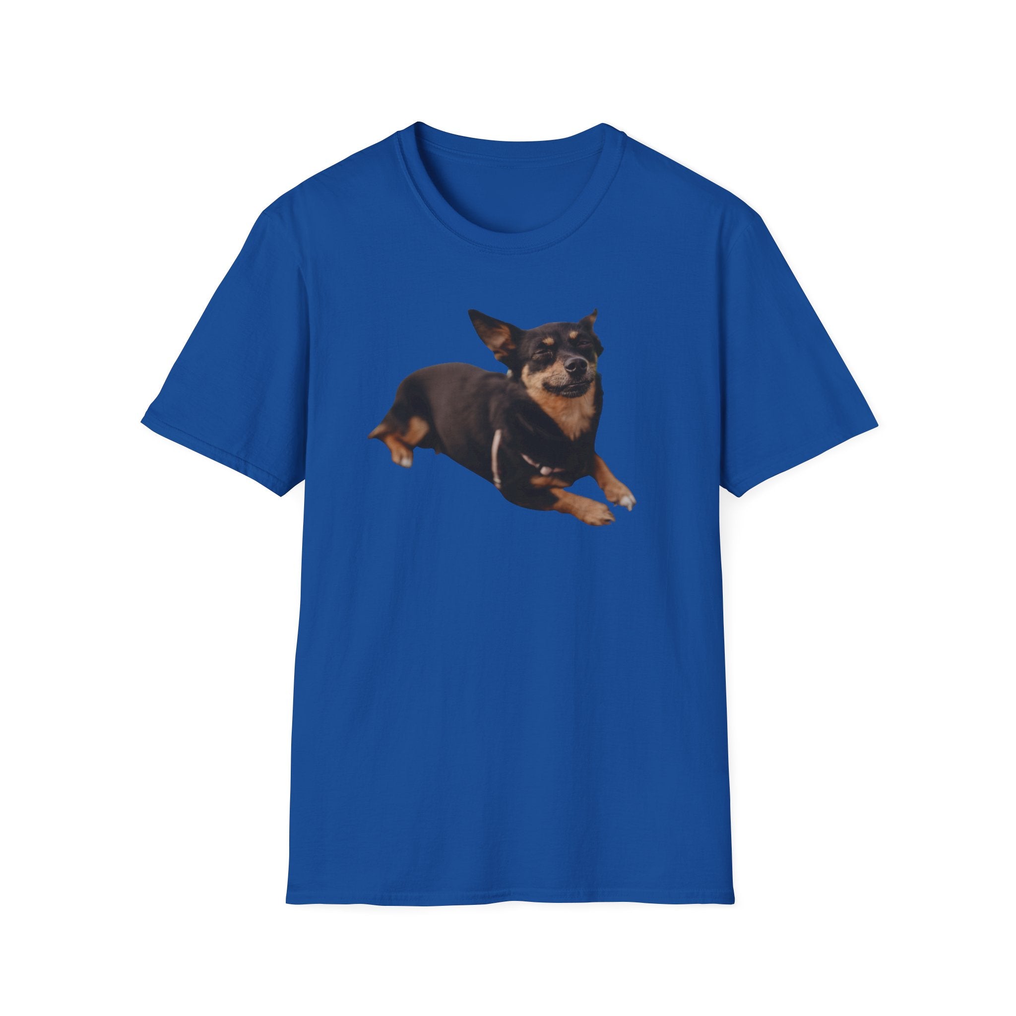 Cute Dog Smiling Unisex T-Shirt