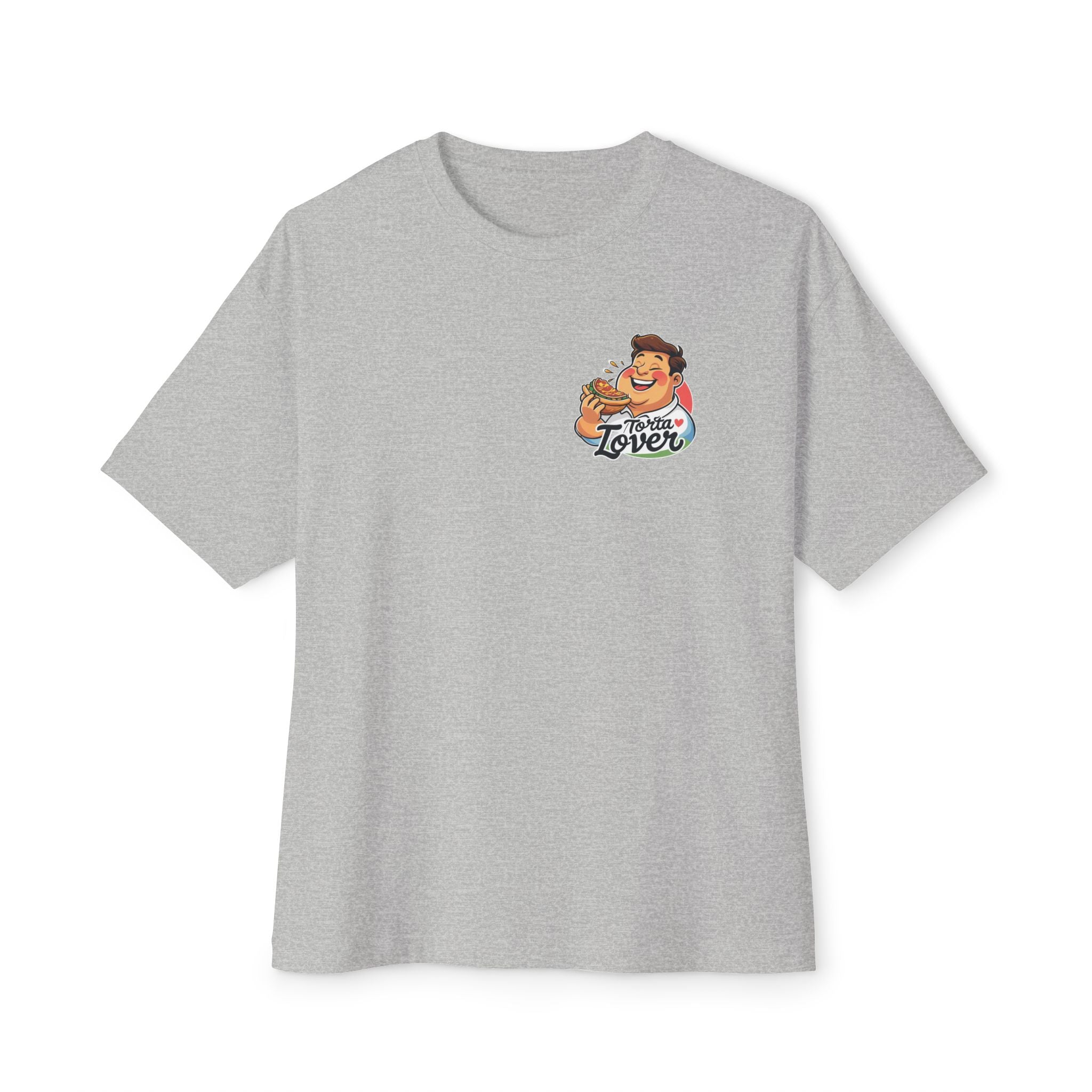 Torta Lover Oversized Tee - Funny Unisex Tee, Foodie Merchandise