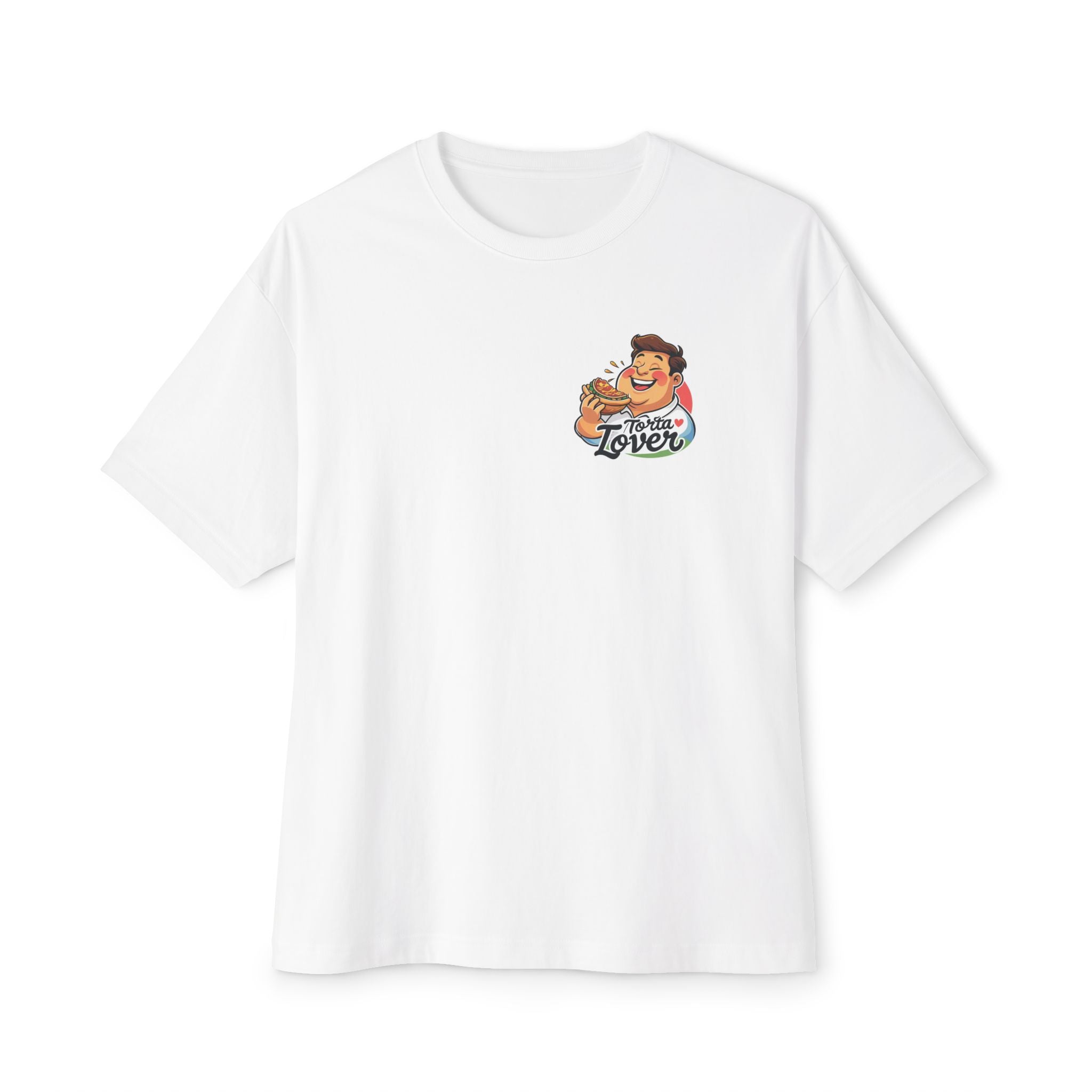 Torta Lover Oversized Tee - Funny Unisex Tee, Foodie Merchandise