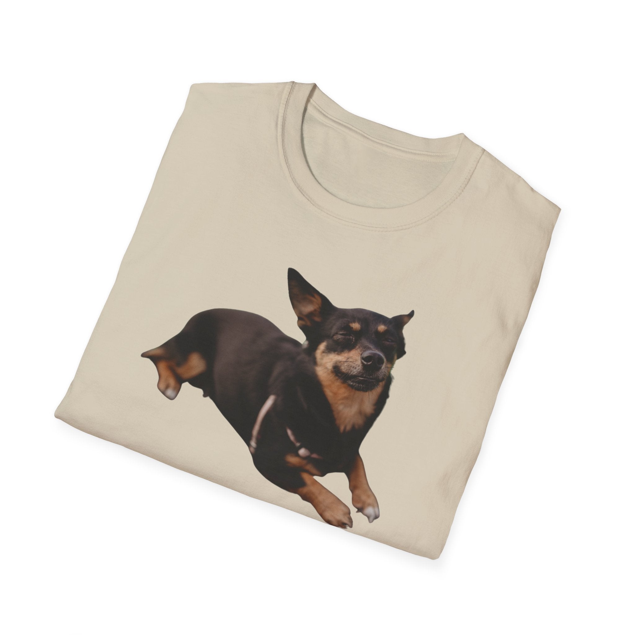 Cute Dog Smiling Unisex T-Shirt