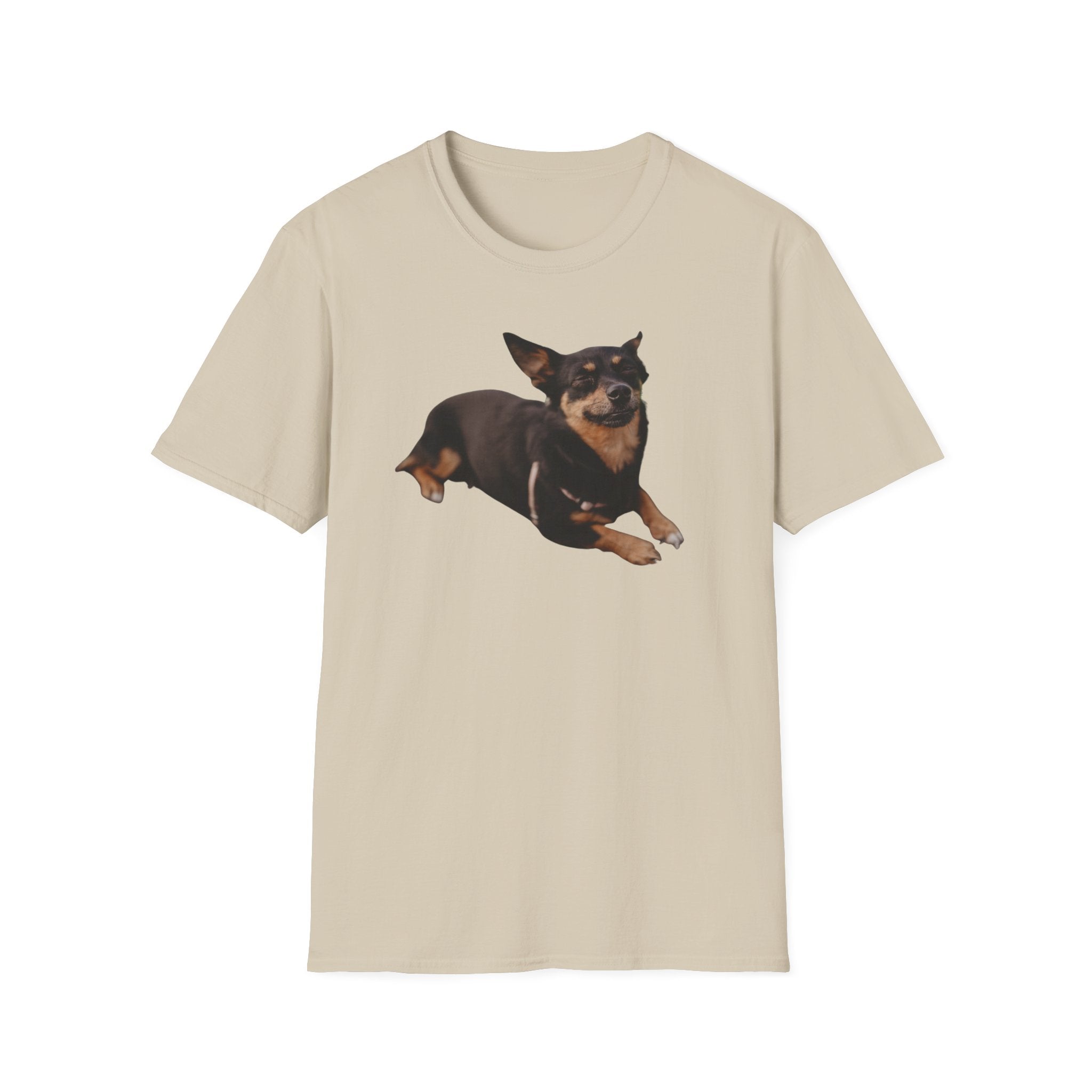 Cute Dog Smiling Unisex T-Shirt