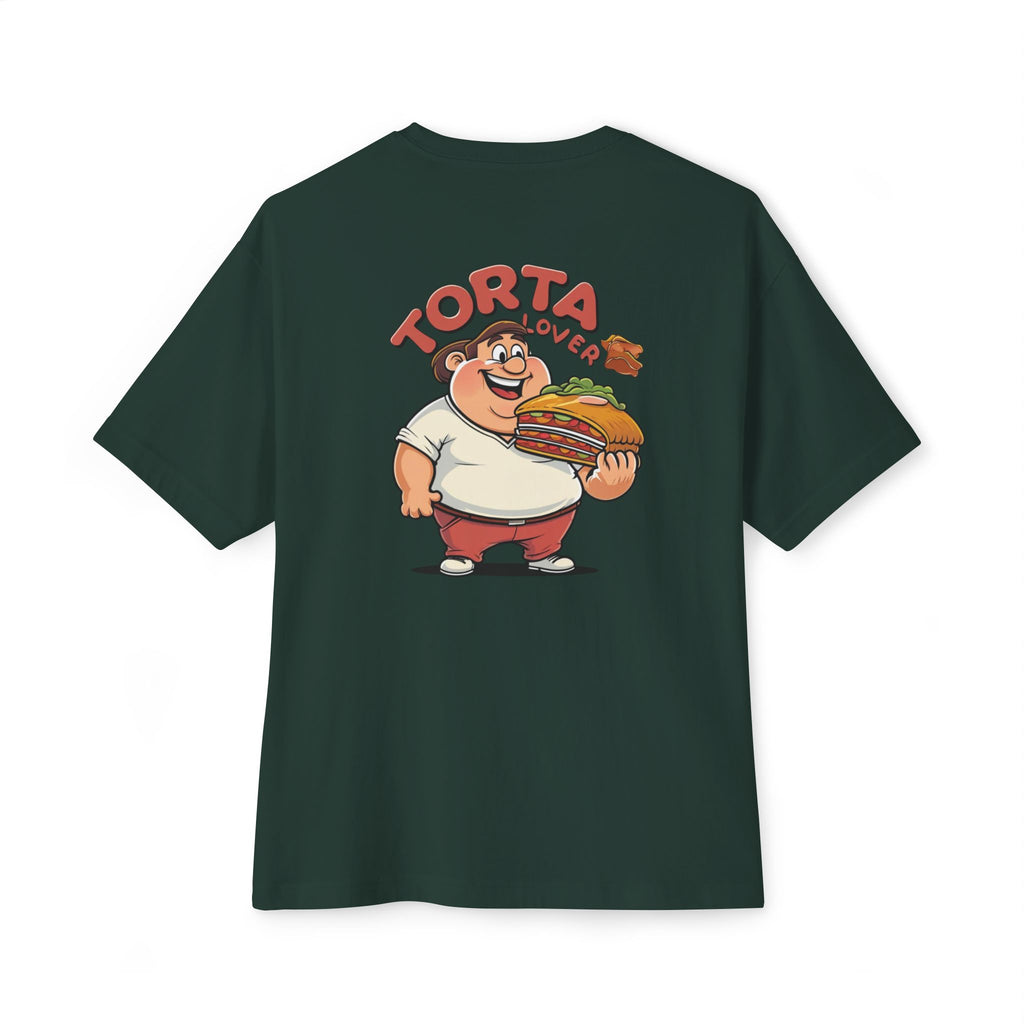 Torta Lover Oversized Tee - Funny Unisex Tee, Foodie Merchandise