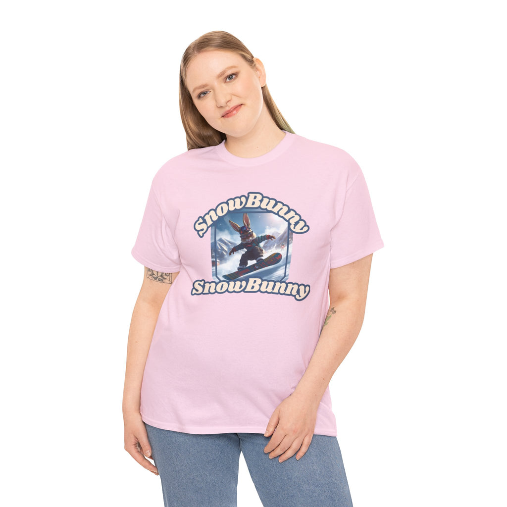 SnowBunny Snowboard Tee — Snowboarding Funny Graphic T-Shirt