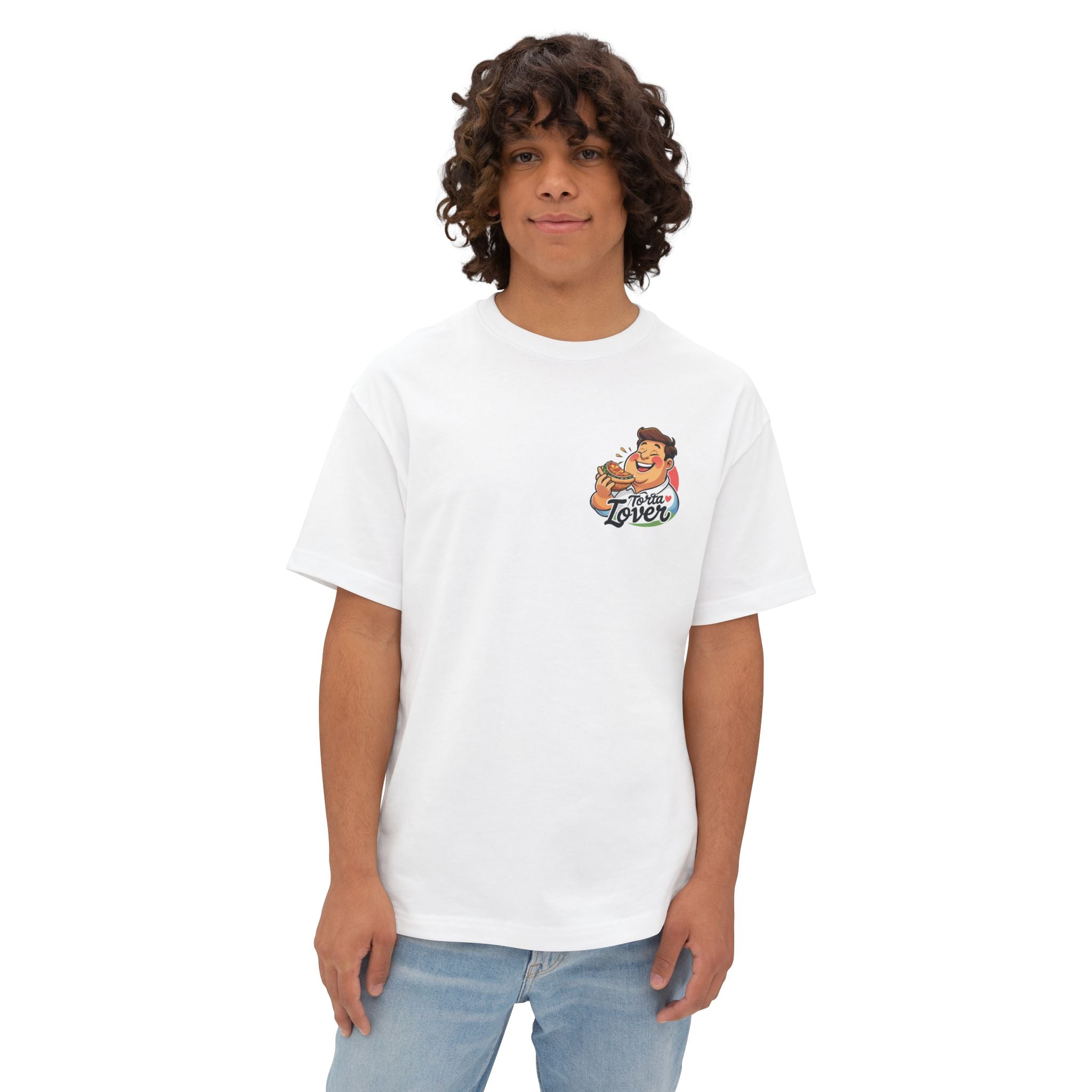 Torta Lover Oversized Tee - Funny Unisex Tee, Foodie Merchandise