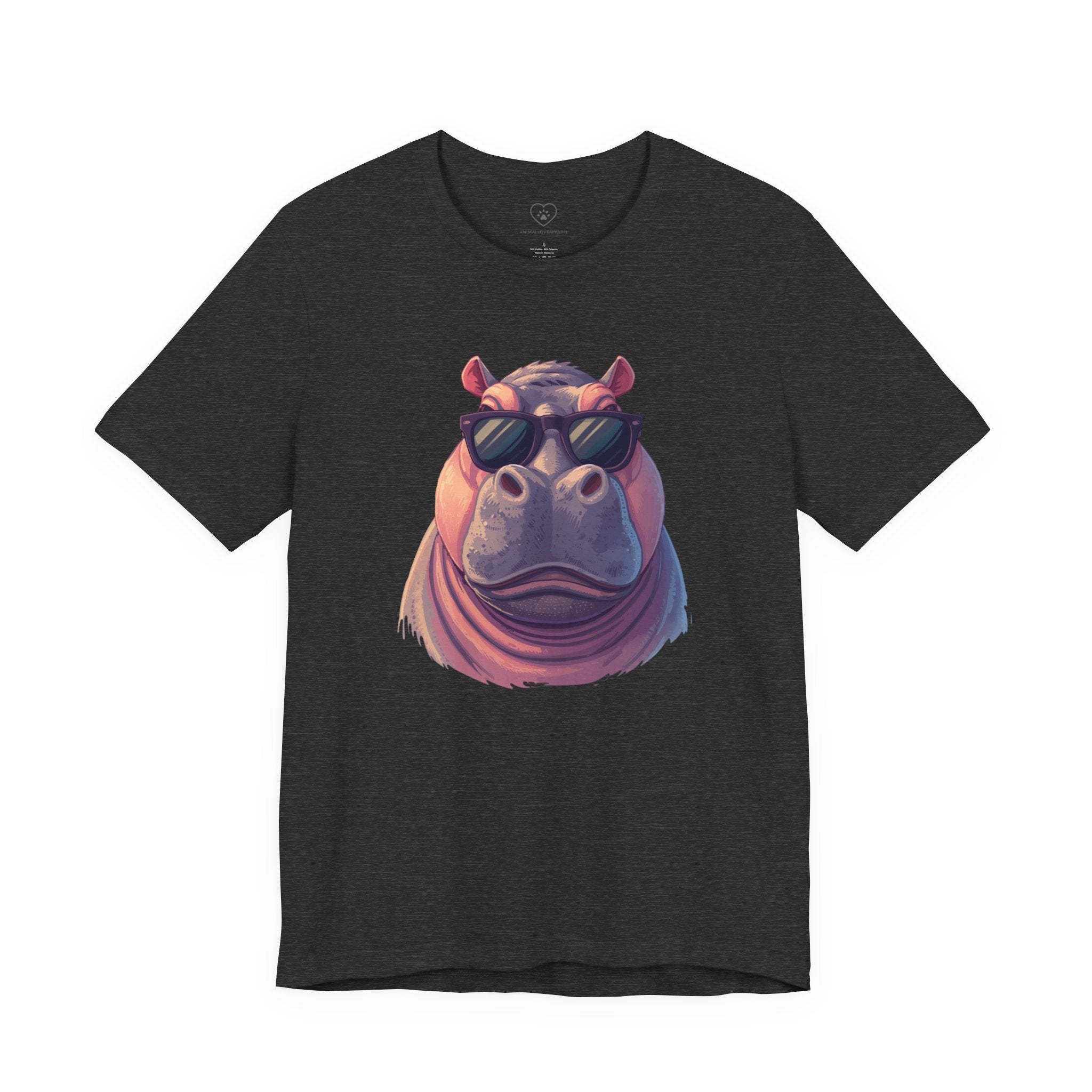 Cool Hippo T-Shirt with sunglasses