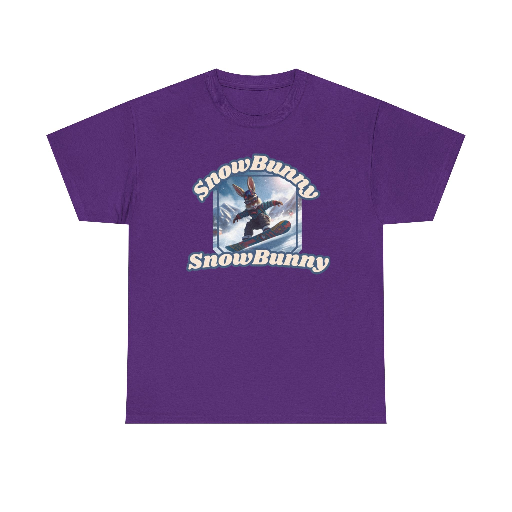 SnowBunny Snowboard Tee — Snowboarding Funny Graphic T-Shirt