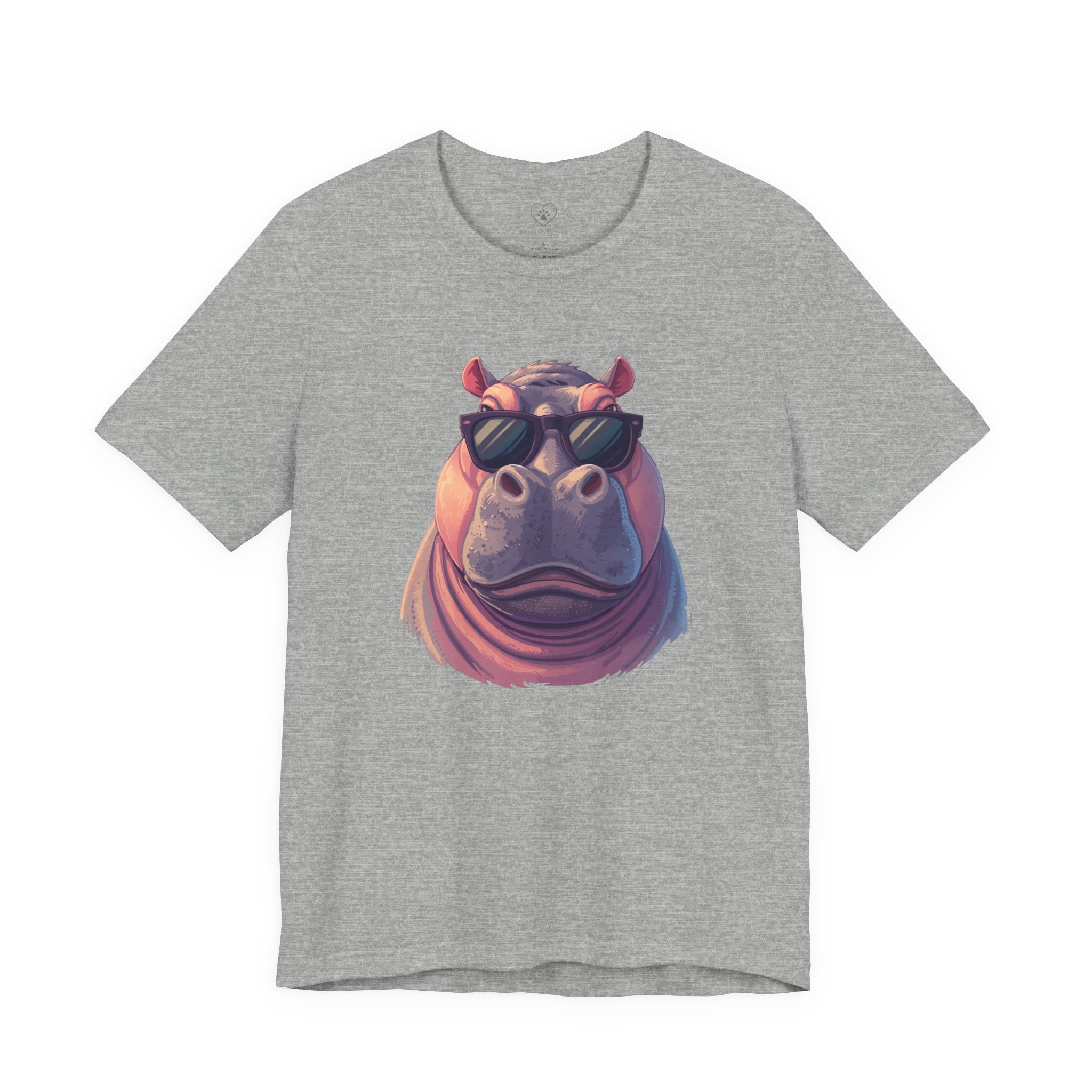 Cool Hippo T-Shirt with sunglasses