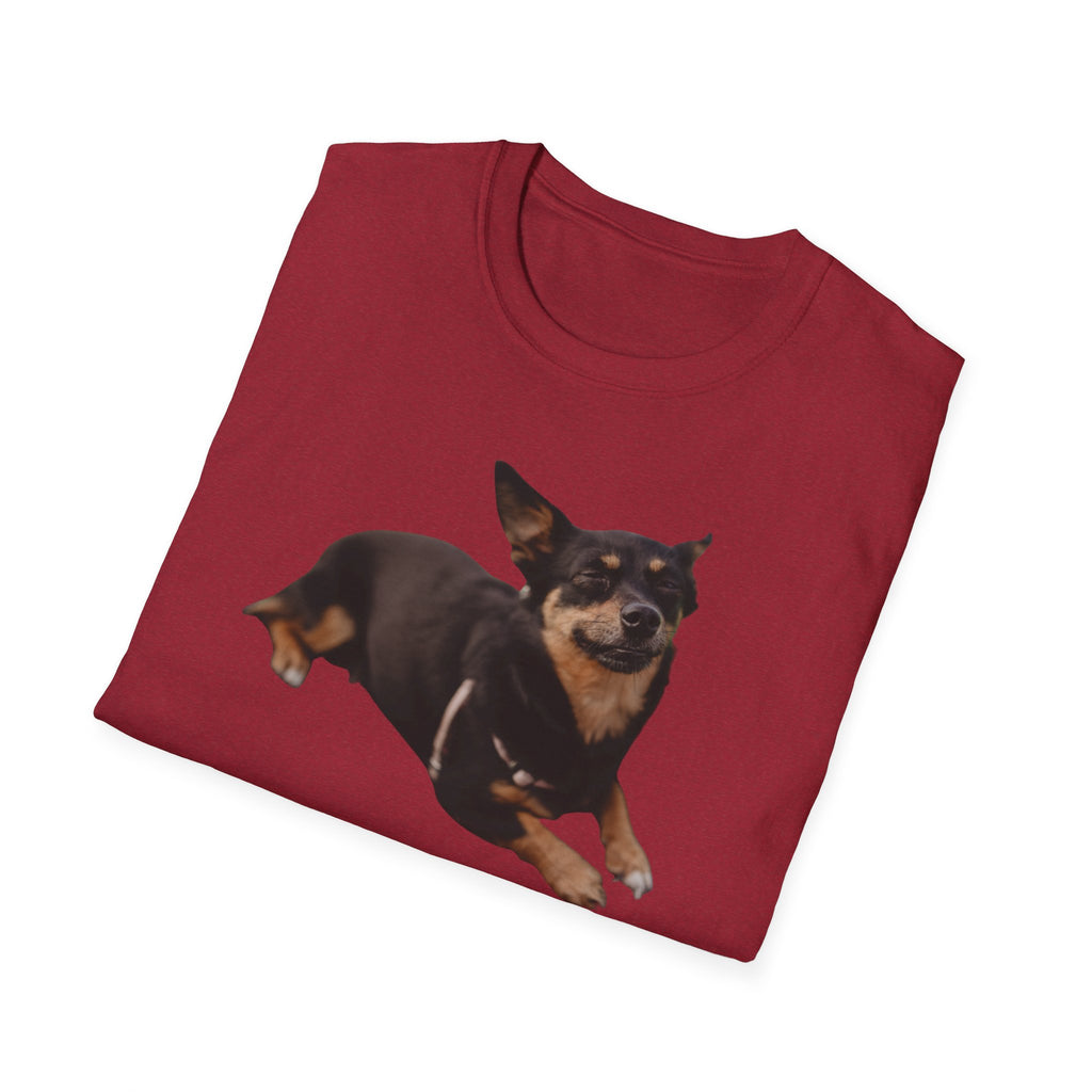 Cute Dog Smiling Unisex T-Shirt