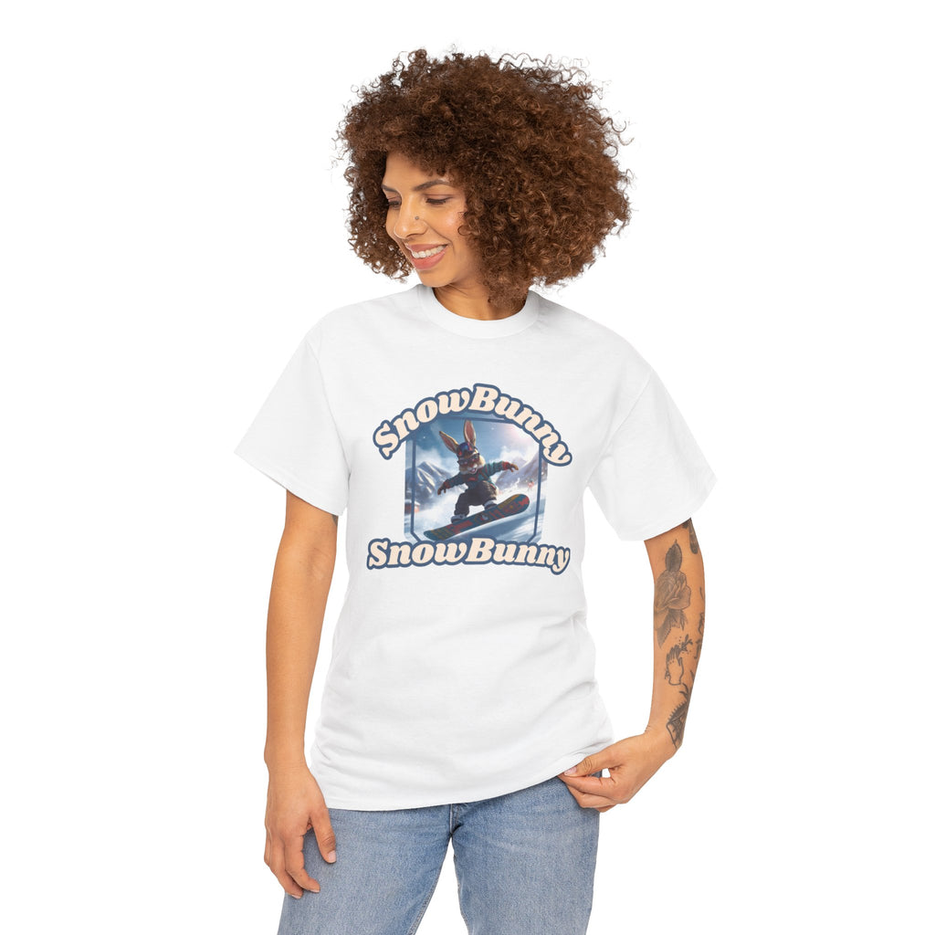 SnowBunny Snowboard Tee — Snowboarding Funny Graphic T-Shirt