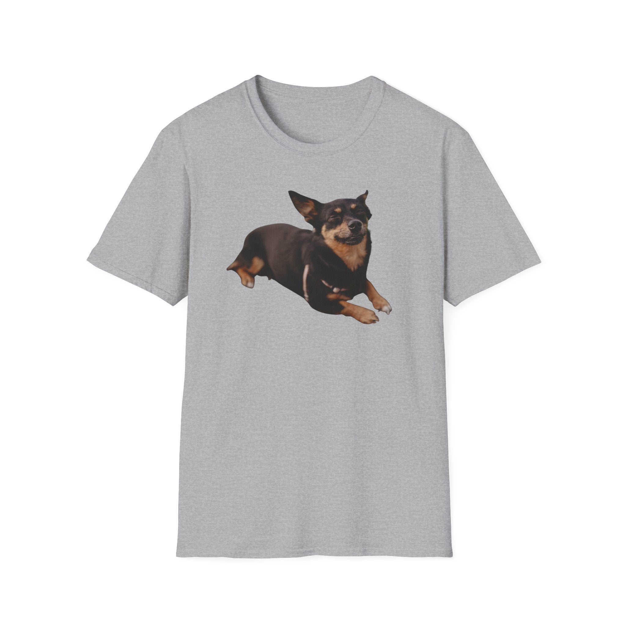 Cute Dog Smiling Unisex T-Shirt