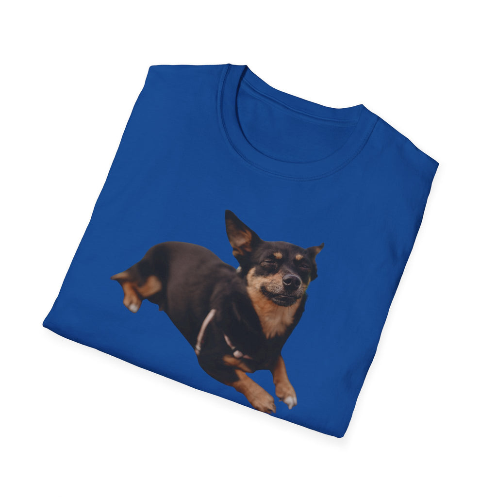 Cute Dog Smiling Unisex T-Shirt