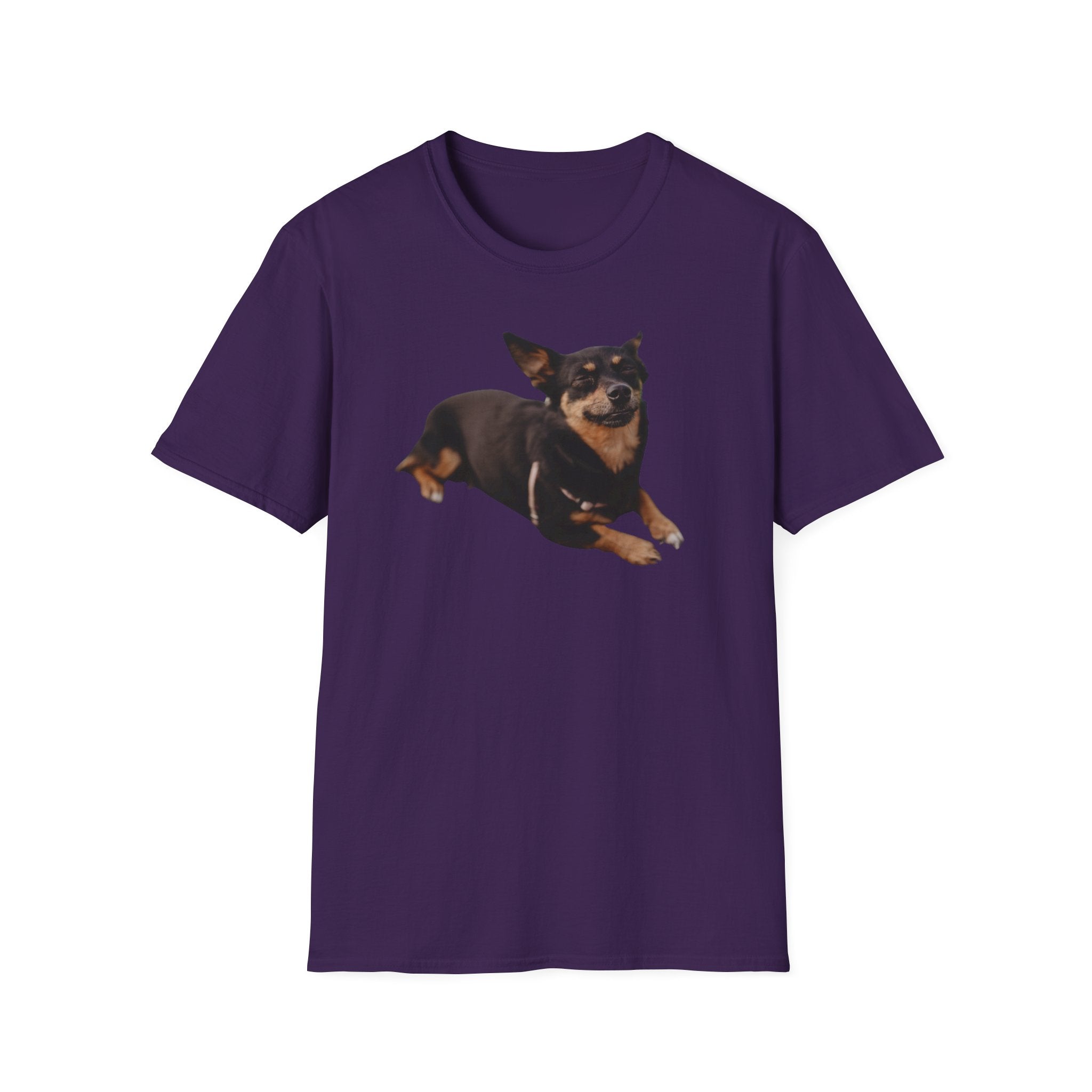Cute Dog Smiling Unisex T-Shirt