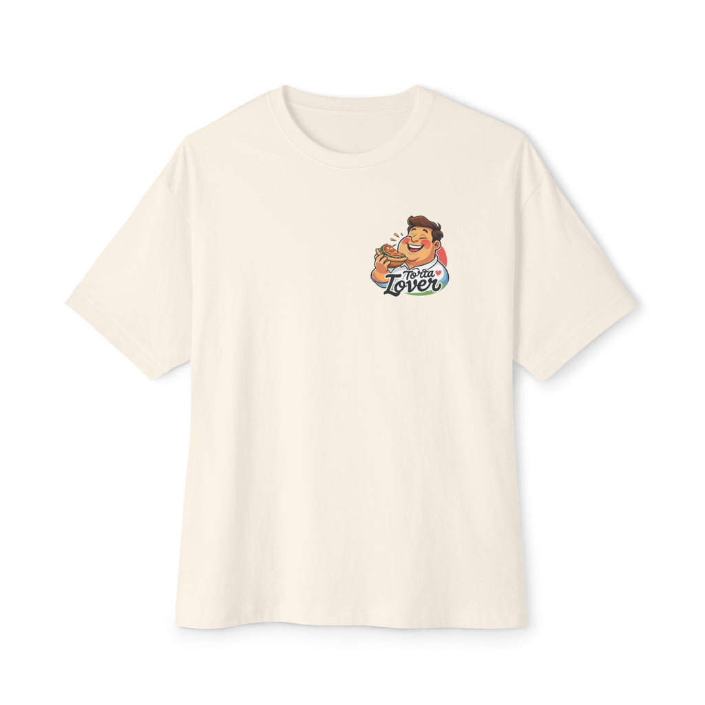 Torta Lover Oversized Tee - Funny Unisex Tee, Foodie Merchandise