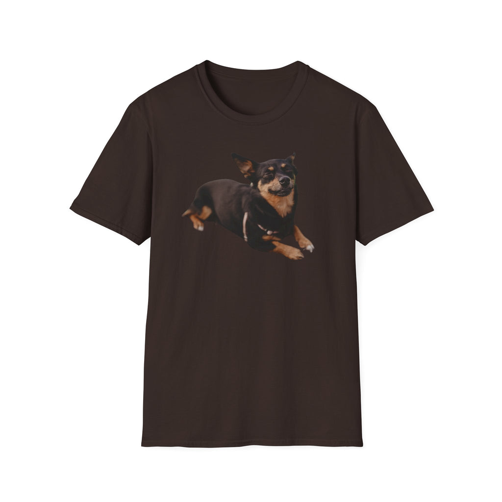 Cute Dog Smiling Unisex T-Shirt