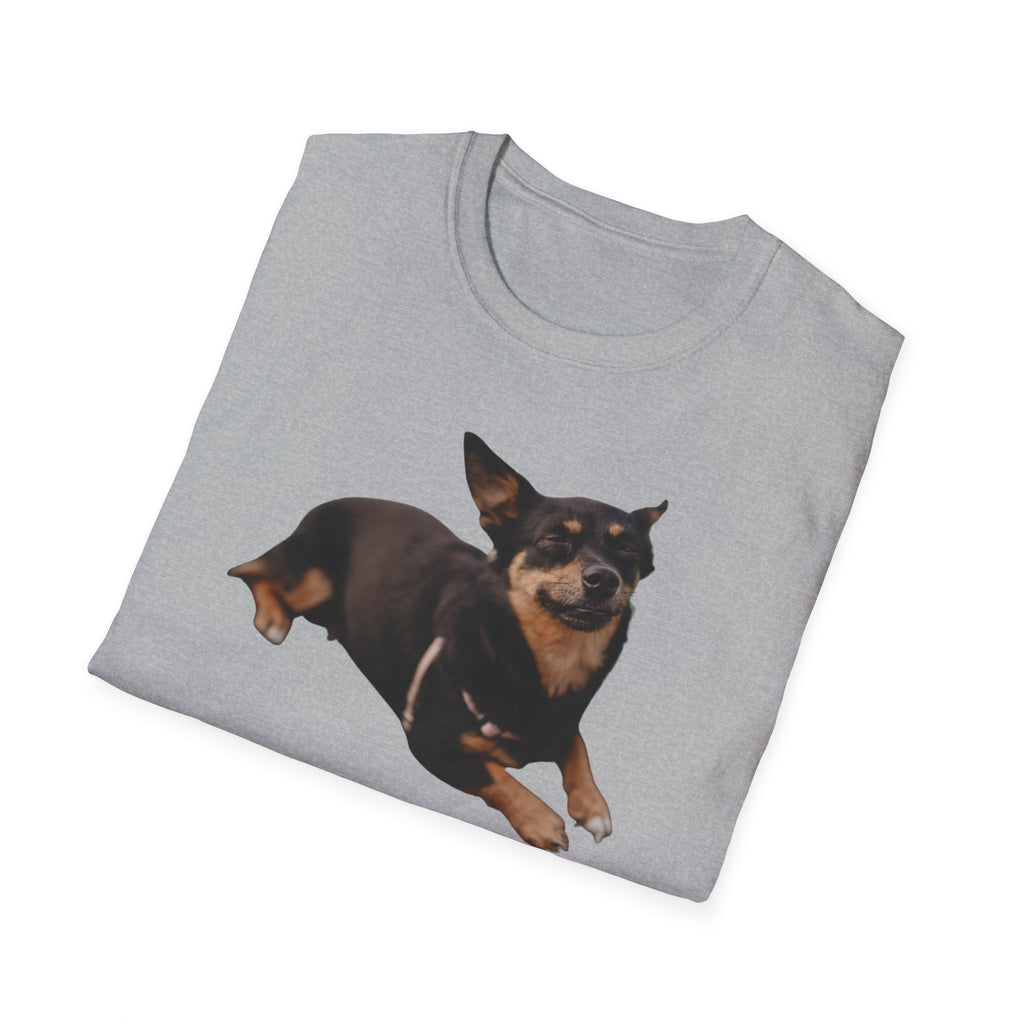 Cute Dog Smiling Unisex T-Shirt