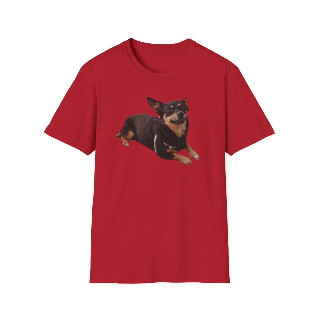 Cute Dog Smiling Unisex T-Shirt