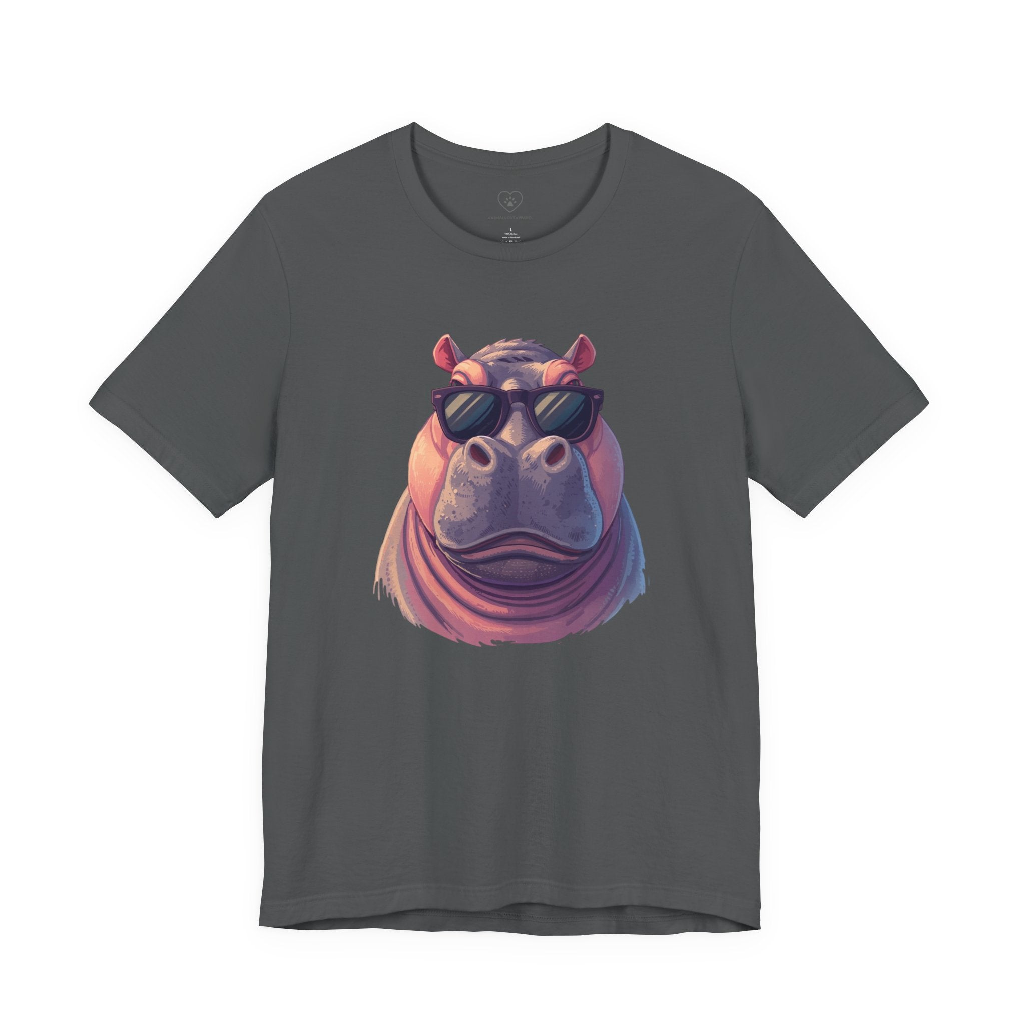 Cool Hippo T-Shirt with sunglasses