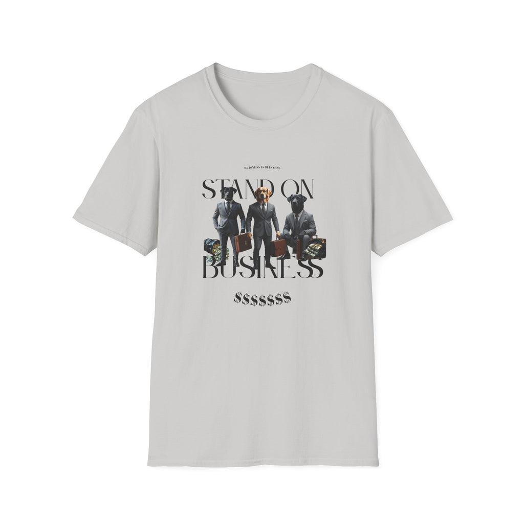 Funny Dog Business Suit Unisex T-Shirt