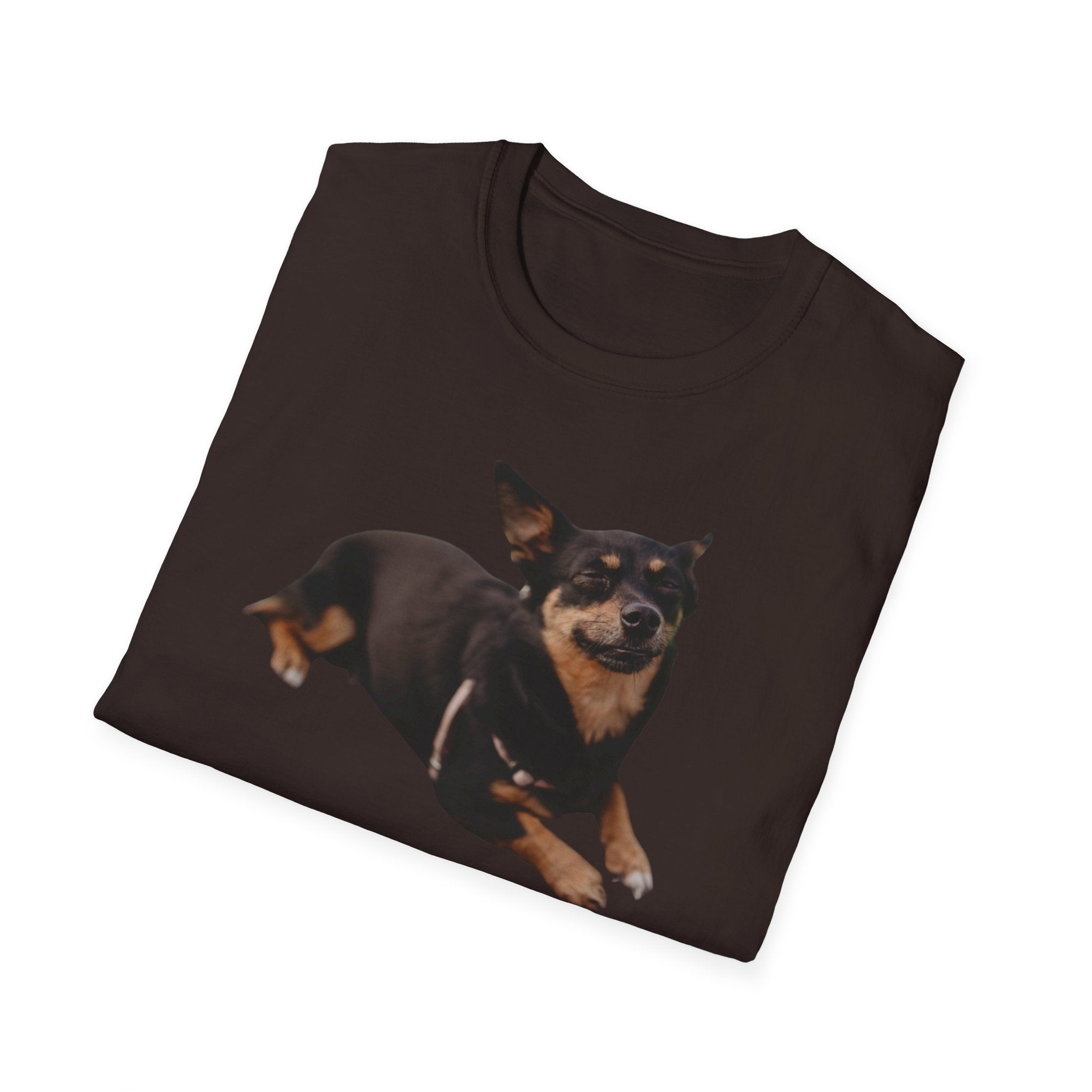 Cute Dog Smiling Unisex T-Shirt