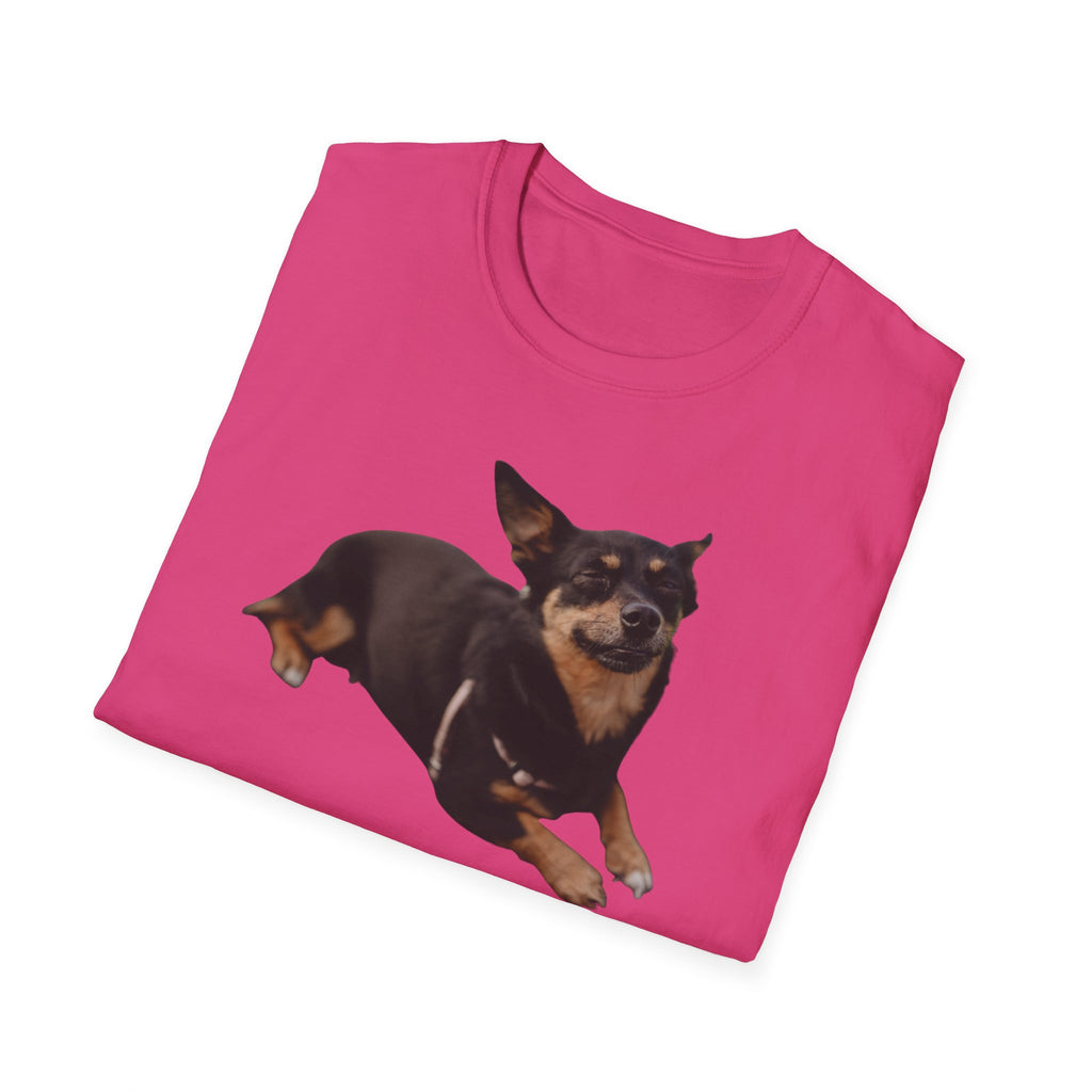 Cute Dog Smiling Unisex T-Shirt