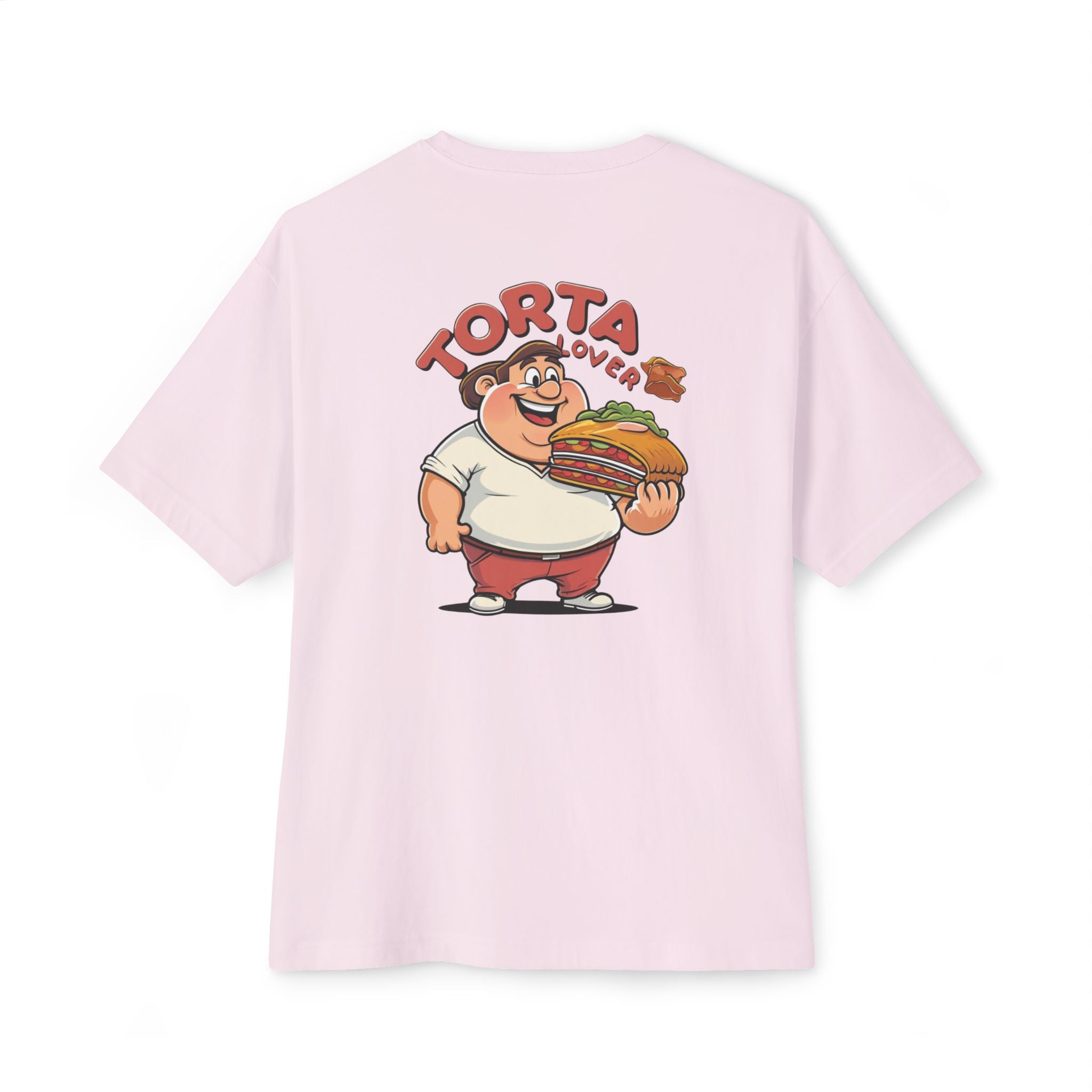 Torta Lover Oversized Tee - Funny Unisex Tee, Foodie Merchandise