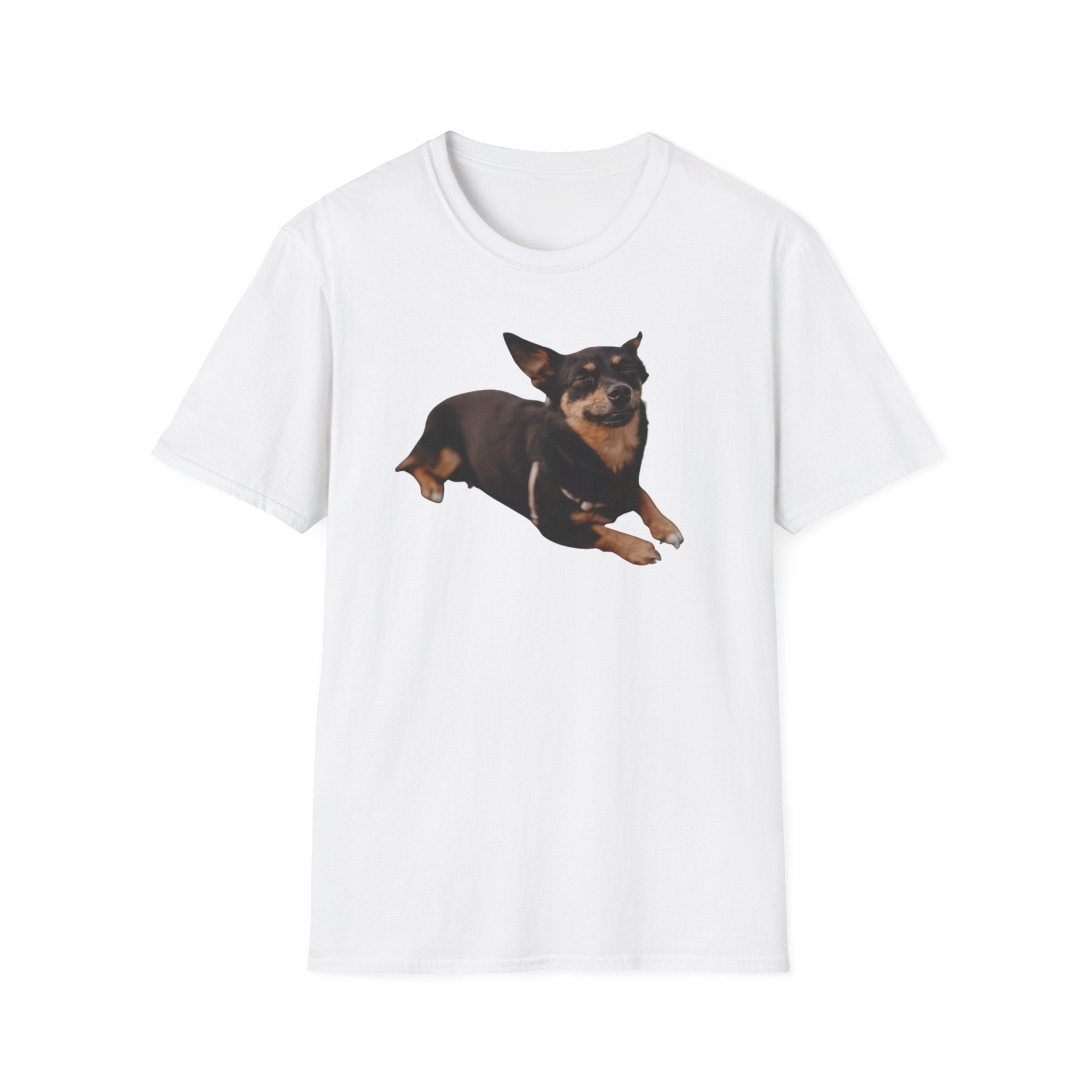 Cute Dog Smiling Unisex T-Shirt