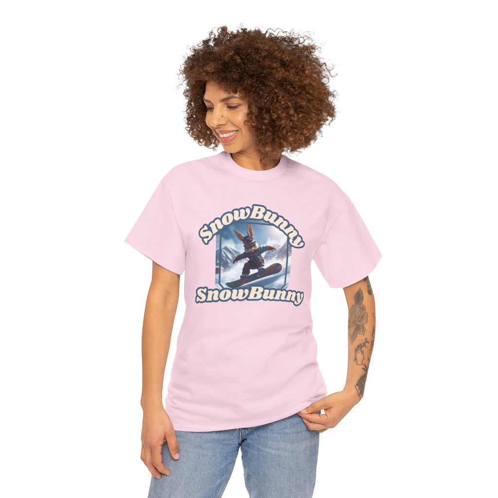 SnowBunny Snowboard Tee — Snowboarding Funny Graphic T-Shirt