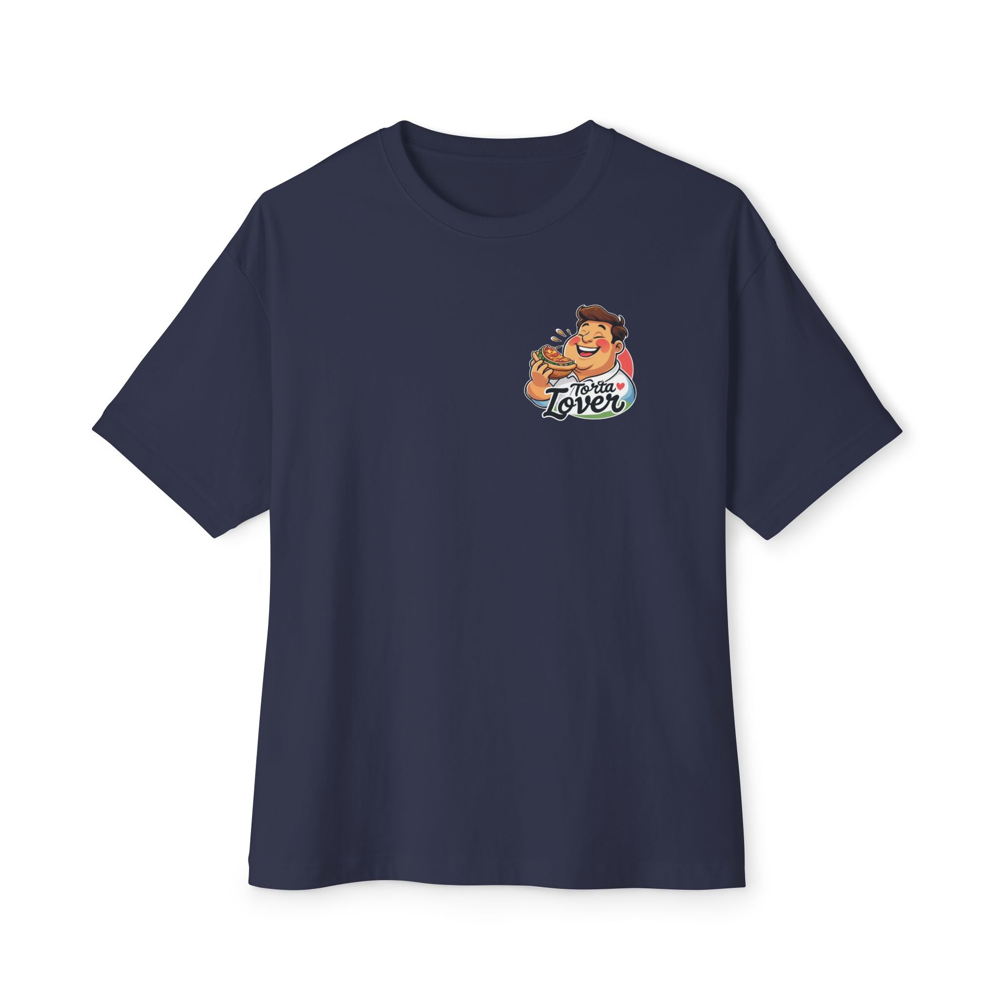 Torta Lover Oversized Tee - Funny Unisex Tee, Foodie Merchandise