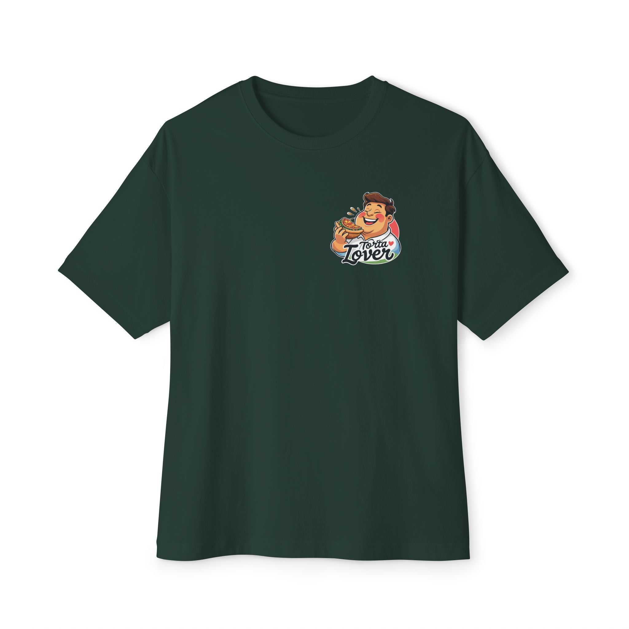 Torta Lover Oversized Tee - Funny Unisex Tee, Foodie Merchandise