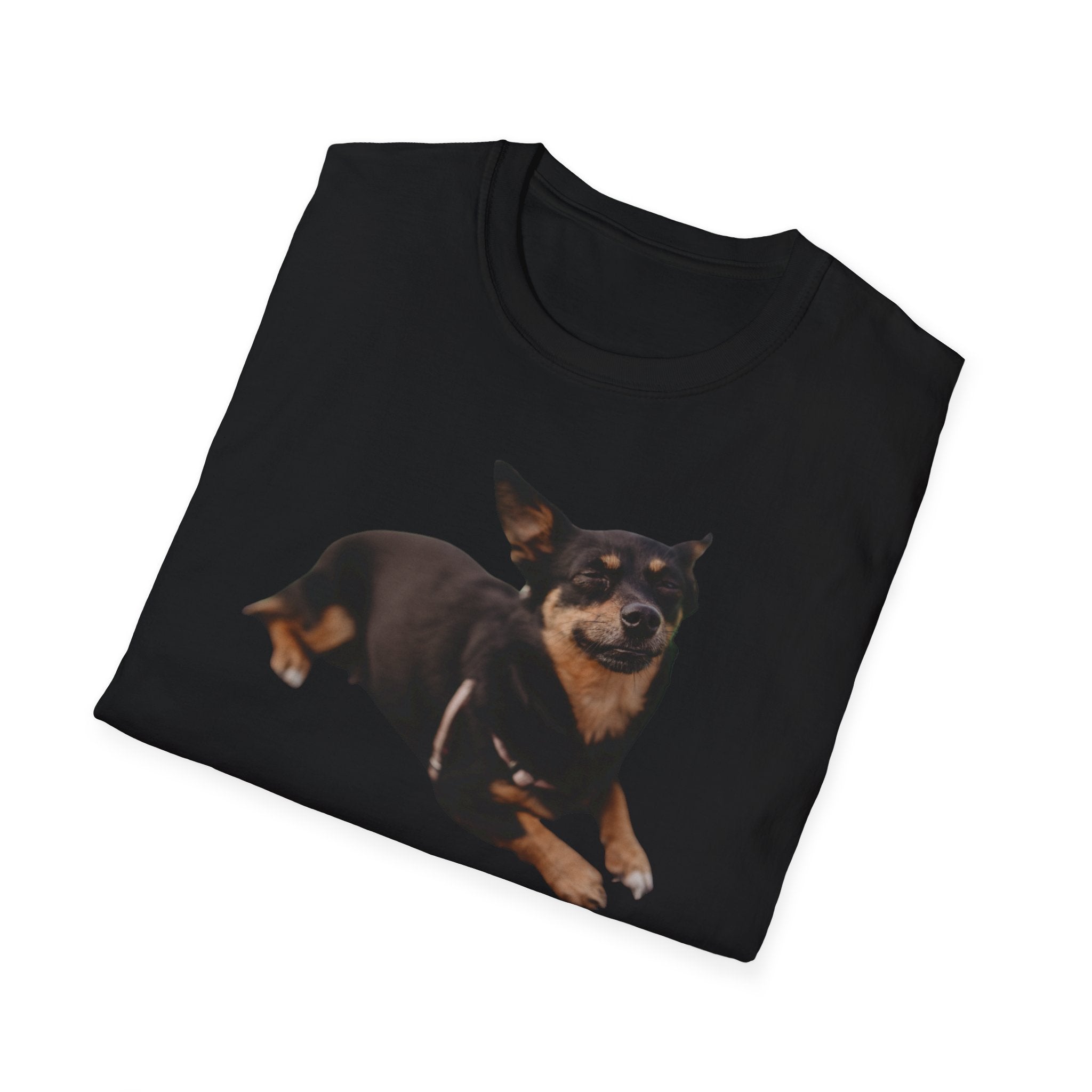 Cute Dog Smiling Unisex T-Shirt